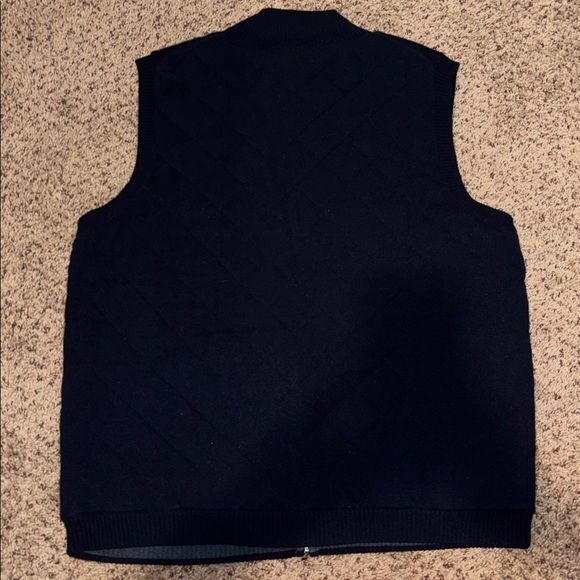 Kassalty Palm Beach 100% cashmere sweater vest size XL - Picture 4 of 6